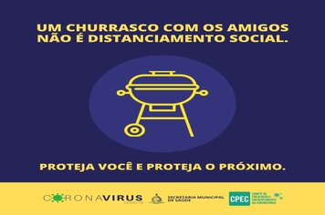 Foto - ORIENTAÇÕES DIVERSAS NO COMBATE AO COVID-19